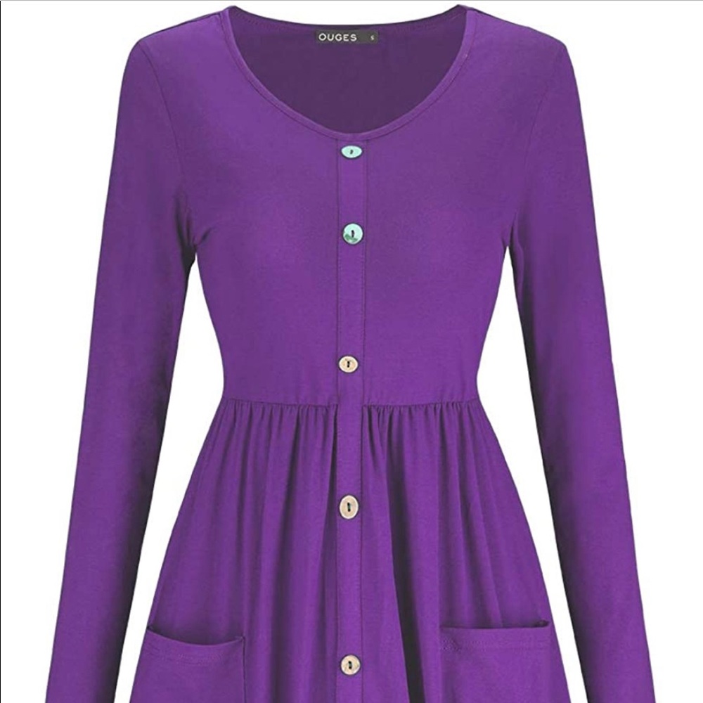 Ouges Women’s Long Sleeve Dress
